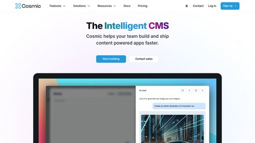 Cosmic JS preview