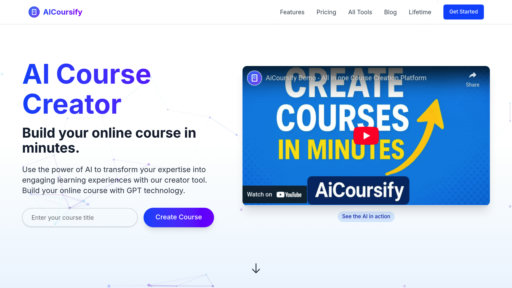 CreateAiCourse preview