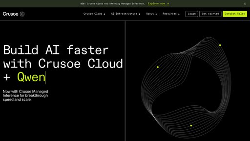 Crusoe Cloud preview