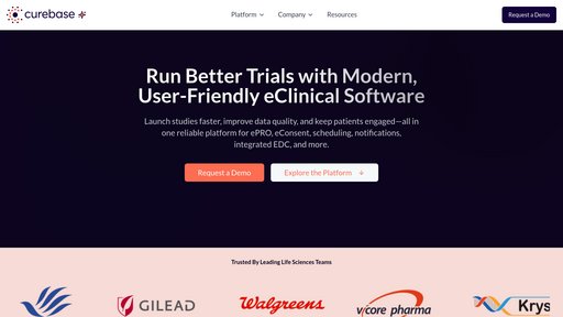Curebase preview
