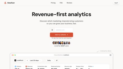DataFast preview
