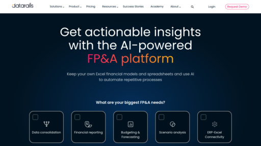 Datarails preview