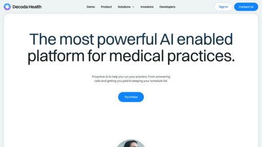 Decoda Health preview