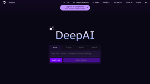 DeepAI preview