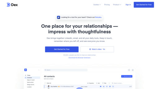 Dex preview