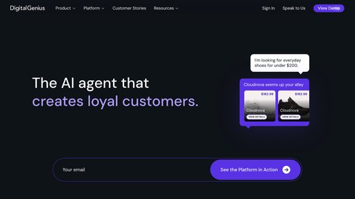 DigitalGenius preview