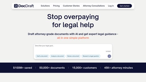DocDraft preview