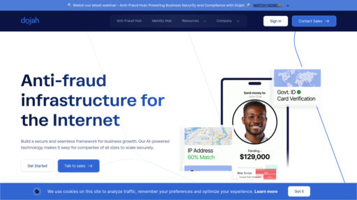 Dojah.io preview