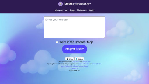 Dream Interpreter AI preview