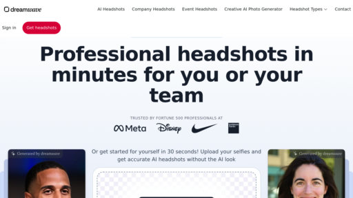Dreamwave AI Headshots preview