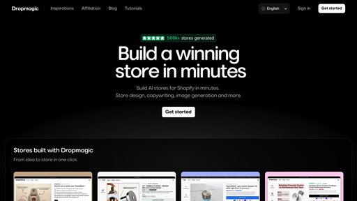 Dropmagic preview