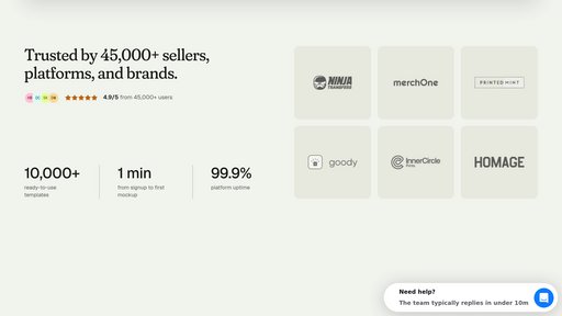 Dynamic Mockups preview