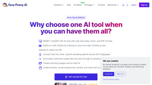 Easy-Peasy.AI preview