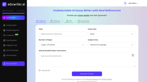 EduWriter.ai preview
