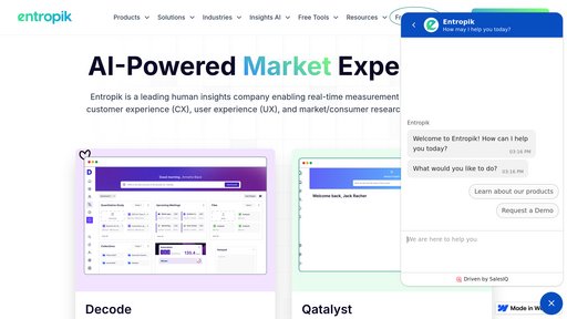 Entropik preview