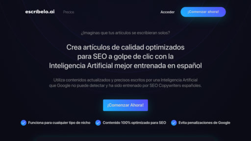 Escribelo.ai preview