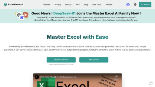 ExcelMaster.ai preview