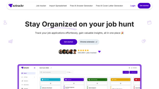 Eztrackr preview