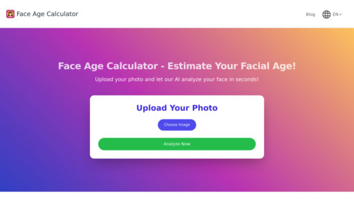 Face Age Calculator preview