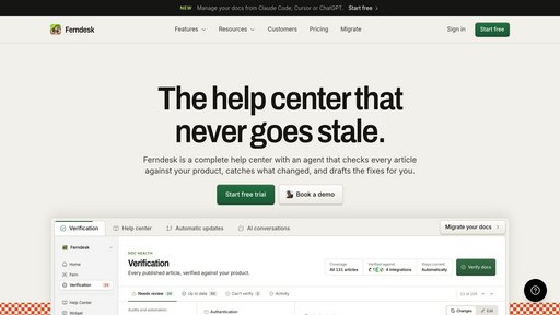 Ferndesk preview