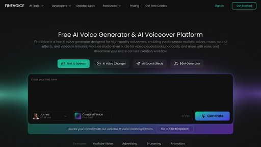 FineVoice preview