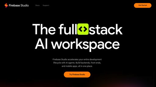 Firebase Studio preview