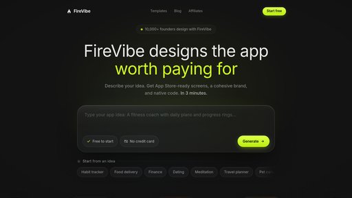 FireVibe preview