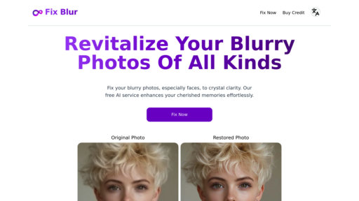 Fix Blur preview