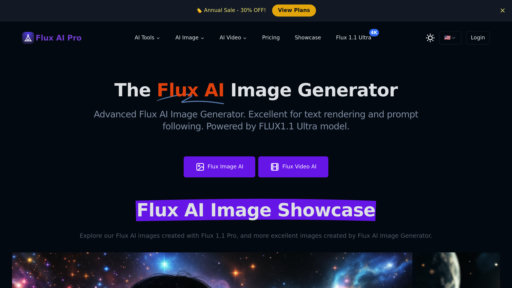 Flux AI Pro preview