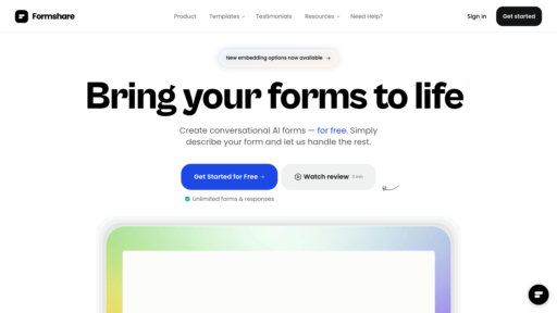 FormShare AI preview