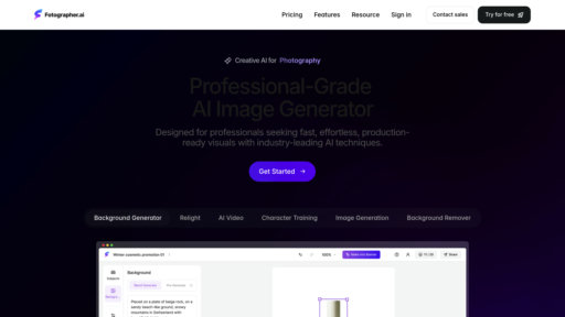 Fotographer.ai preview