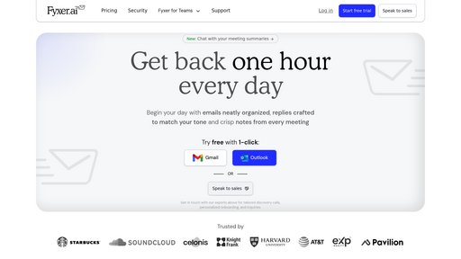 Fyxer AI preview