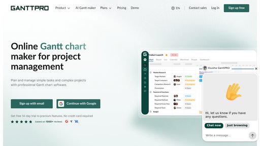 GanttPRO preview