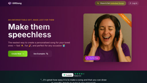 GiftSong.ai preview