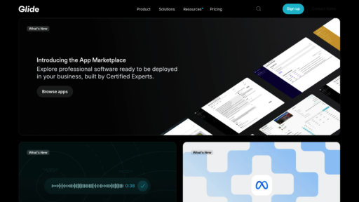 Glide Apps preview