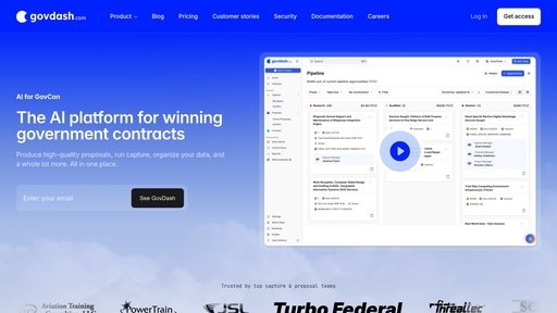 GovDash preview