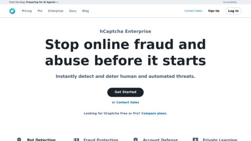 hCaptcha preview