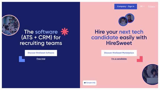 HireSweet preview