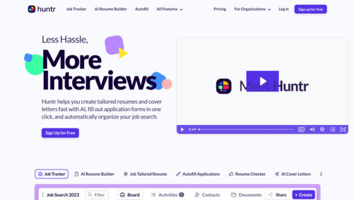 Huntr preview