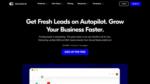 IGLeads.io preview