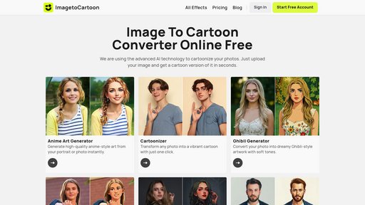 ImagetoCartoon preview