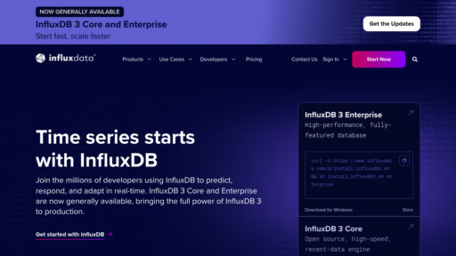 InfluxDB preview