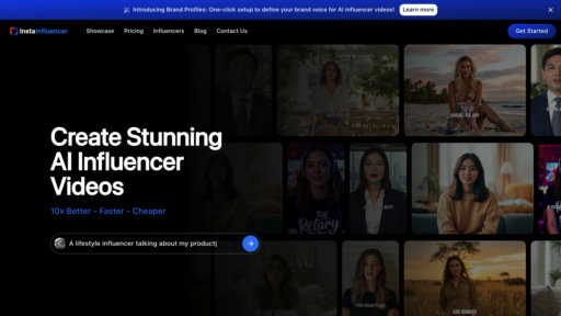 InstaInfluencer AI preview