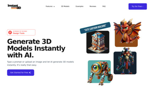 Instant3D.AI preview