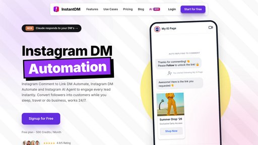 InstantDM preview