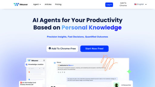 iWeaver AI preview