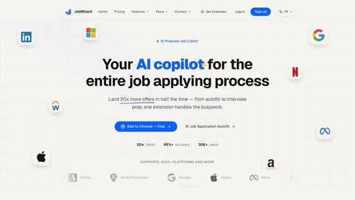 JobWizard preview
