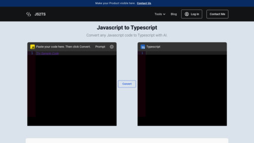 JS2TS preview