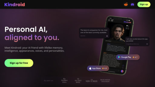 Kindroid AI preview