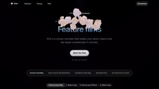 Kite.video preview